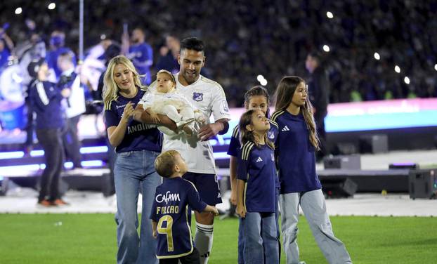 Millonarios unveil Radamel Falcao