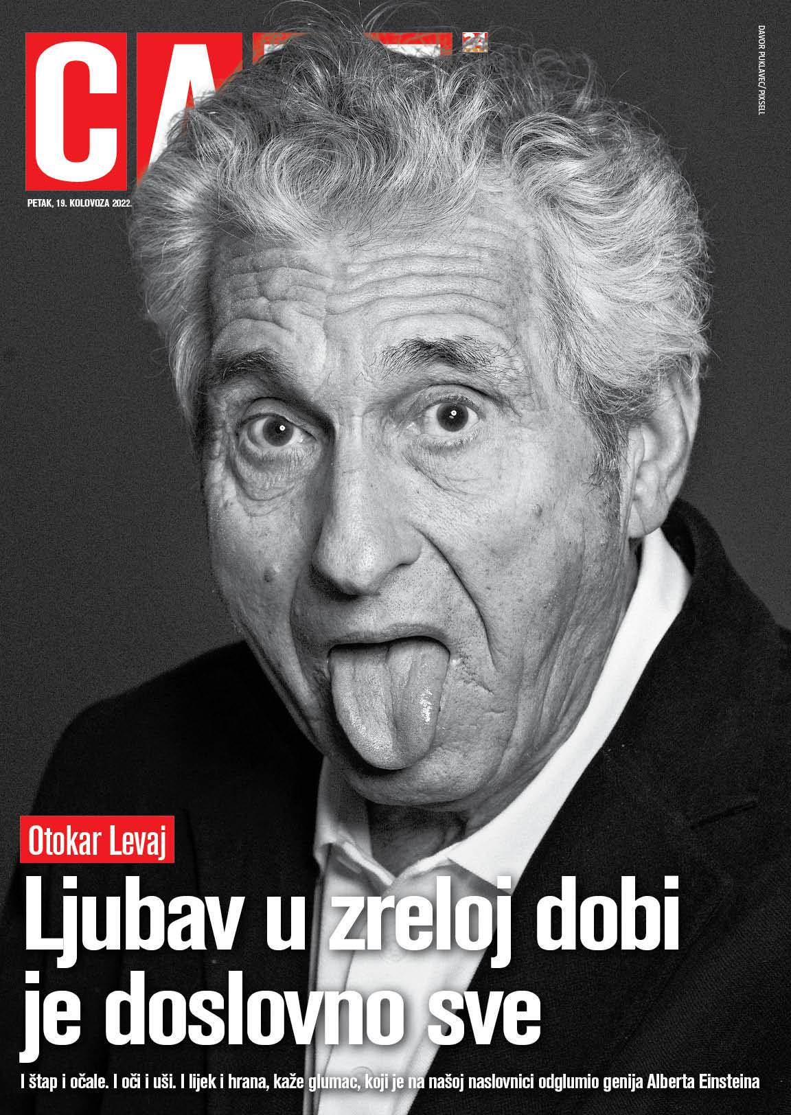 Glumac Otokar Levaj isplazio jezik kao slavni fizičar Einstein