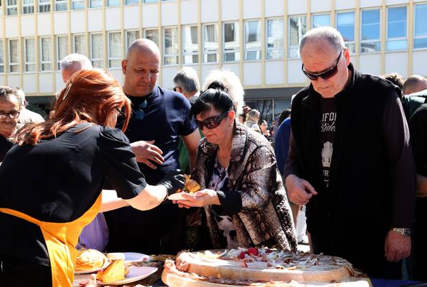 Šibenik: Podjela hrane na uskršnji ponedjeljak