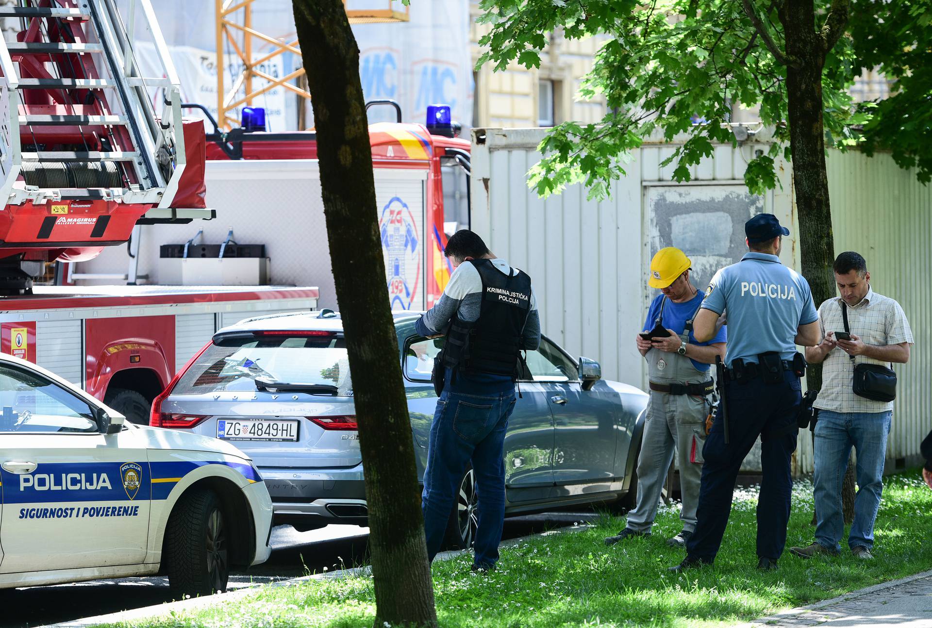 Zagreb: Prilikom radova na zgradi na Zrinjevcu radnik je ozlijeđen u eksploziji