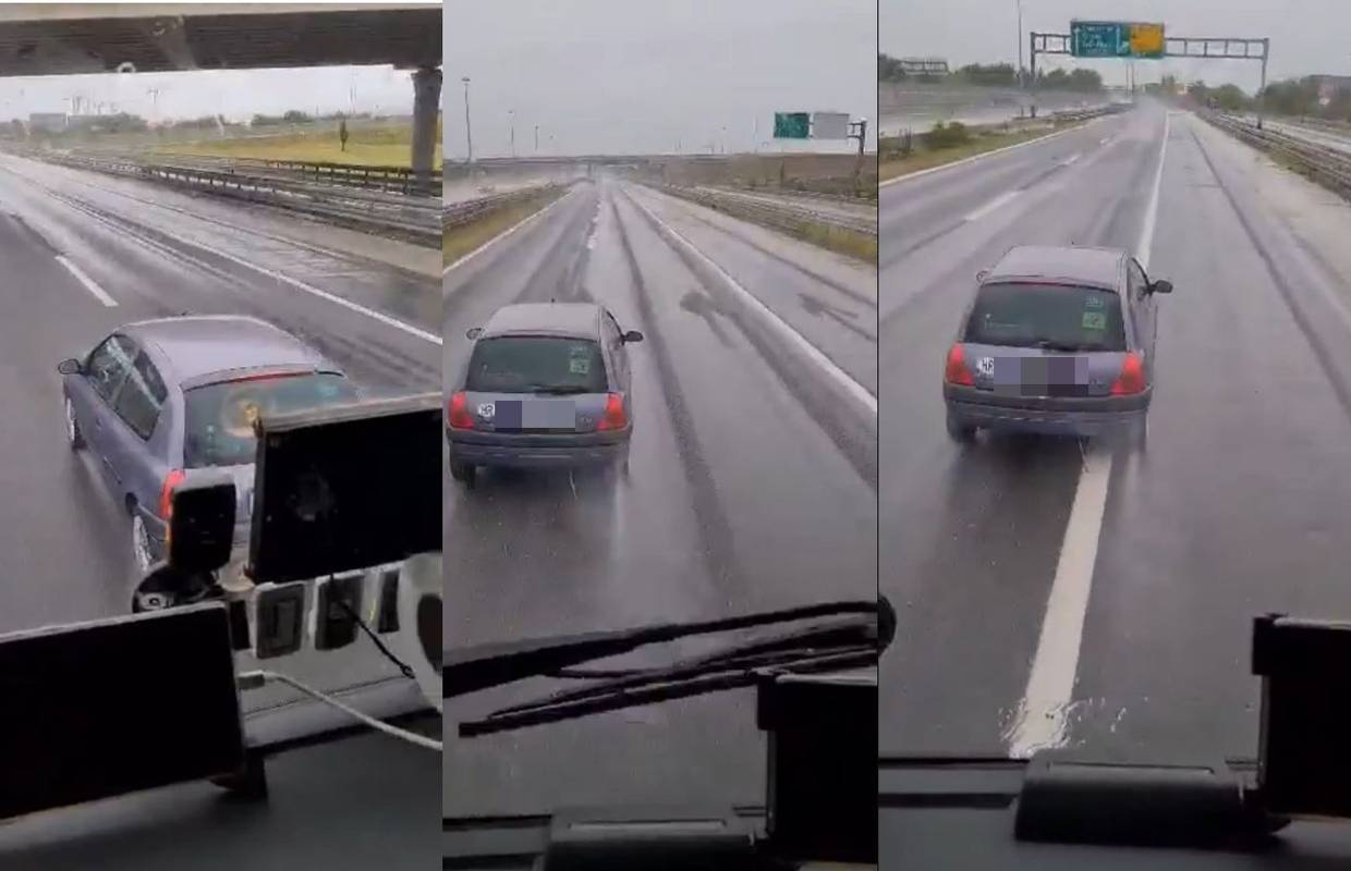 VIDEO Incident na ZG obilaznici: 'Zakoči, ja krenem pretjecati, a on blokira. I pokaže srednjaka'