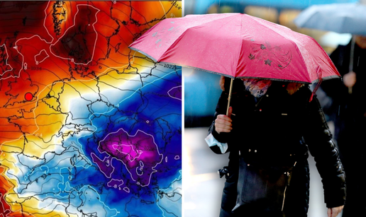 Hladni val stiže sa sjevera: Zbog olujne bure upalili meteoalarm za obalu, za vikend susnježica!