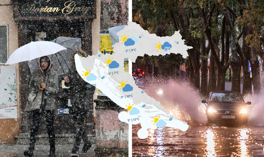 Pripremite zimske jakne! Čekaju nas olujna bura, kiša i snijeg