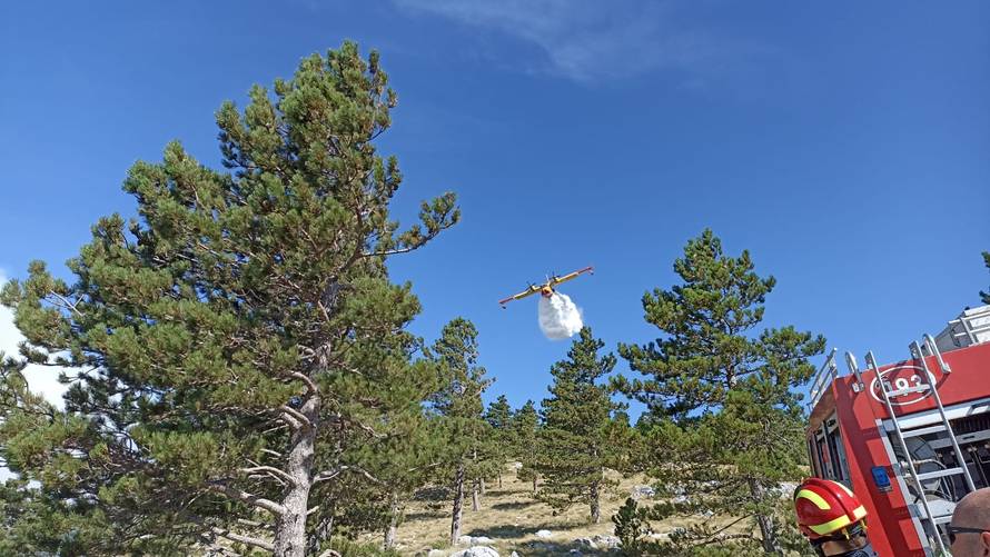 VIDEO Požar danima 'guta' Dinaru: 'Situacija nije dobra, riječ je o velikoj vatrenoj liniji'