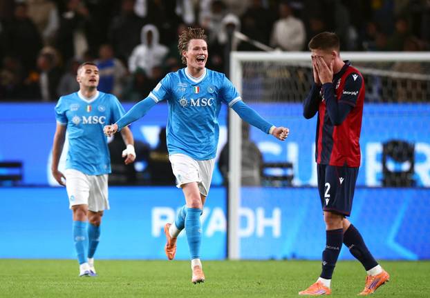 Supercoppa Italiana - Final - Napoli v Bologna