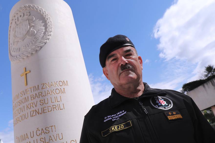 Split: Obilježena godišnjica 9. bojne HOS-a