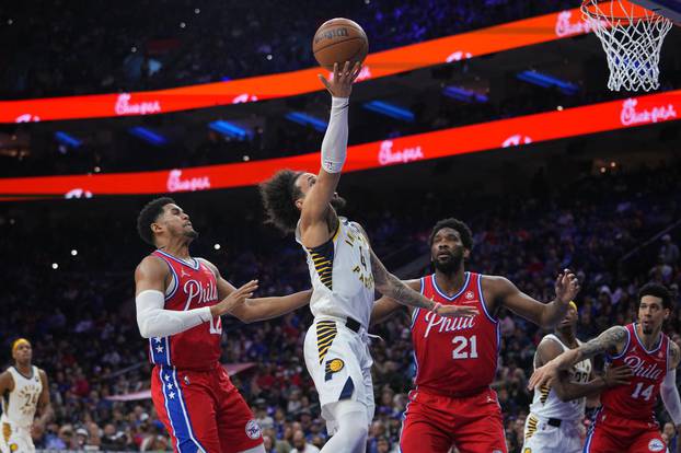 NBA: Indiana Pacers at Philadelphia 76ers