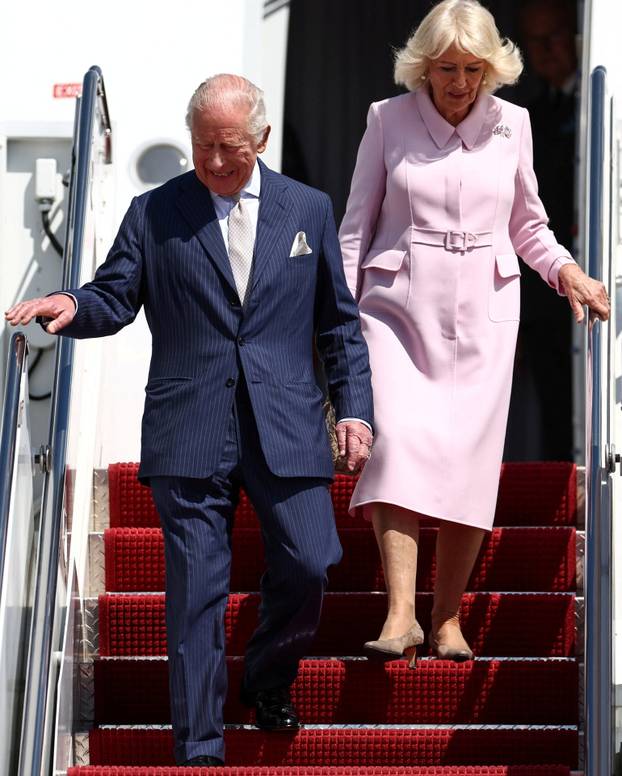 Britain's King Charles and Queen Camilla in the United States for state visit