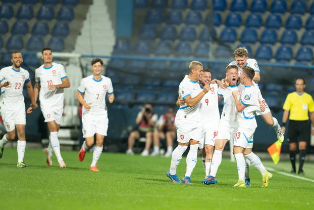 Podgorica: Utakmica  kvalifikacija za Svjetsko prvenstvo 2026., Crna Gora - &Ccaron;e&scaron;ka
