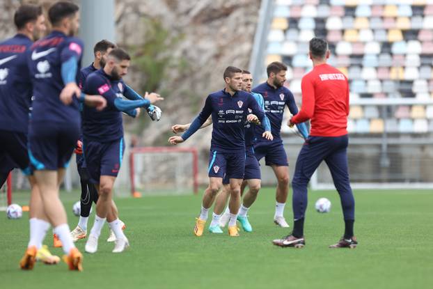 Trening Hrvatske nogometne reprezentacije
