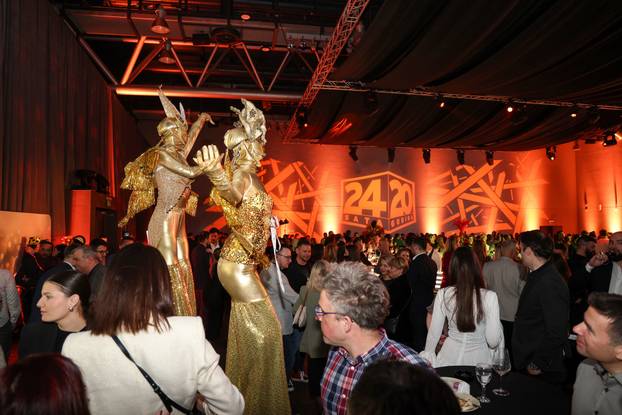 Zagreb: Atmosfera na proslavi 20. rođendana 24sata