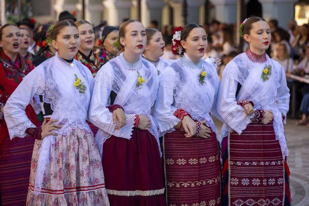 Vinkovci: Svečani mimohod sudionika 60. Vinkovačkih jeseni