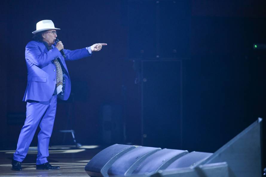 Zagreb: Al Bano održao koncert u KD Lisinski