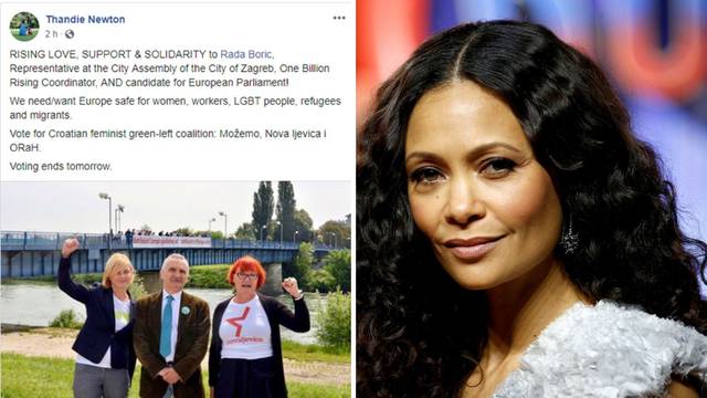 Prvo Pamela, a sad i Thandie: Glumice uz hrvatske političare