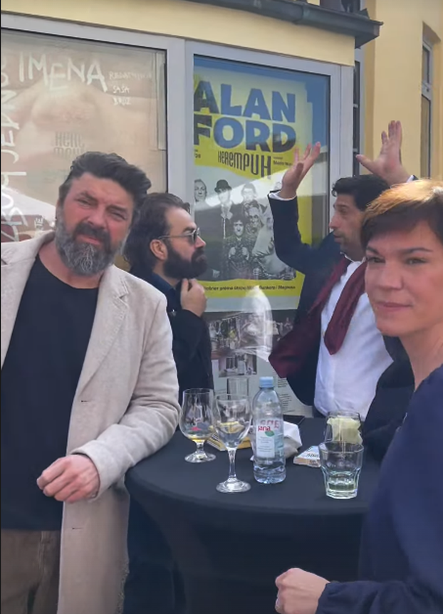 Kakav spektakl! Zvijezda serije 'San snova' i supruga 'zapalili' binu, a Hajduk bio šlag na torti