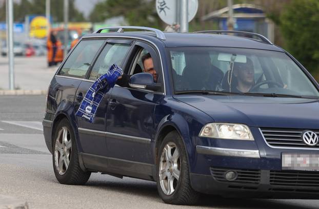 Split: Bad Blue Boysi u koloni stižu pred Poljud 