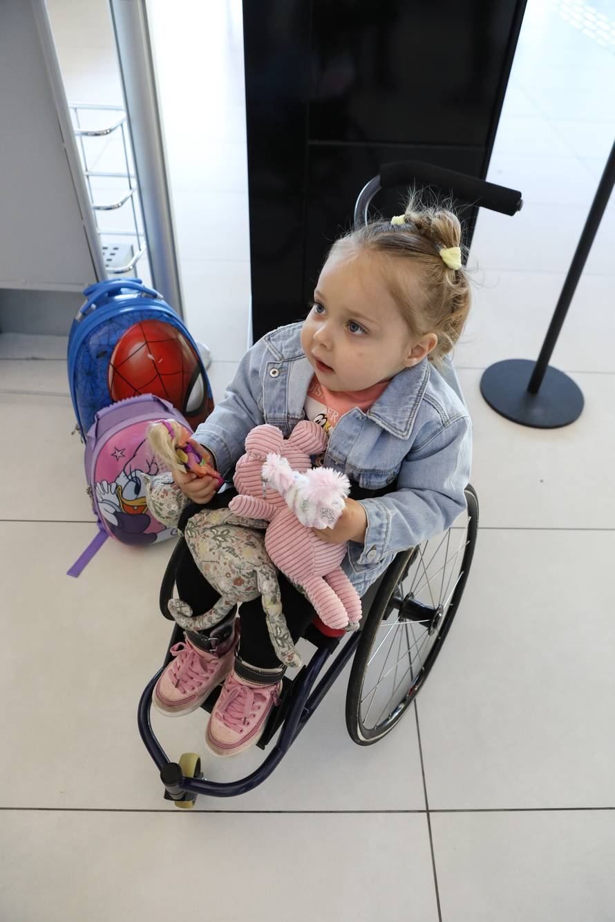 Zagreb: Malena Lava Petrušić s obitelji putuje na liječenje u SAD