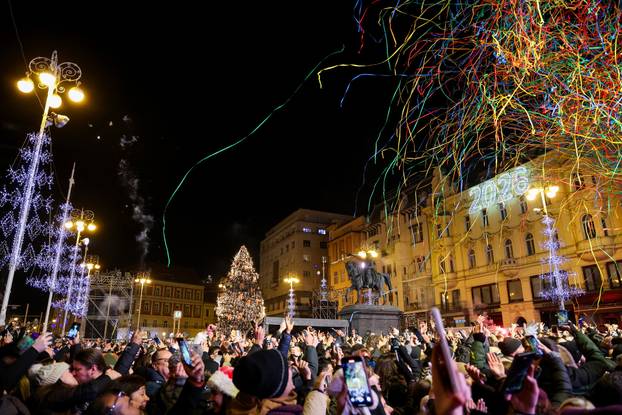 Doček Nove Godine na glavnom gradskom trgu