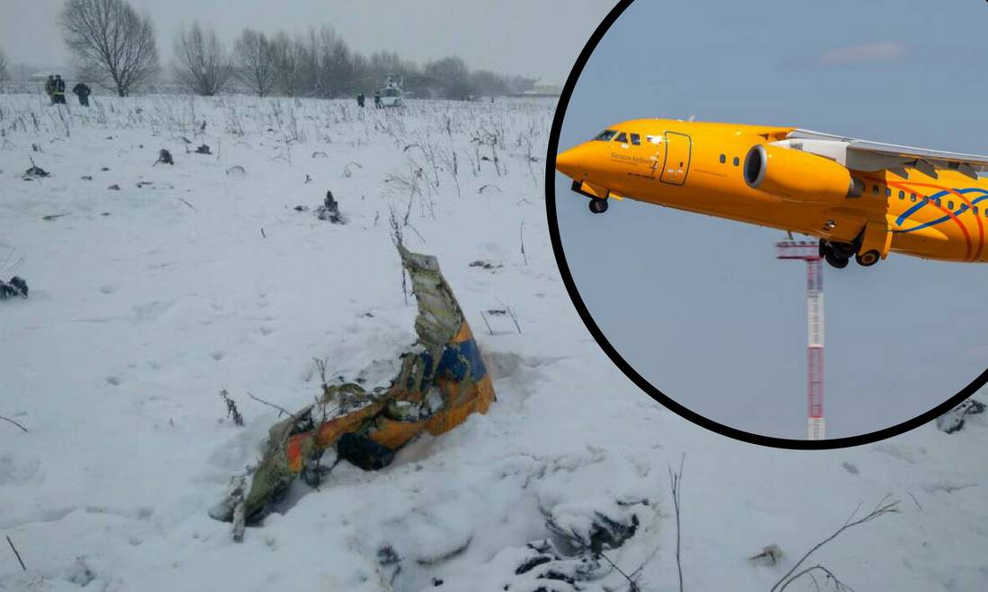 U padu ruskog aviona poginulo 65 putnika i 6 članova posade
