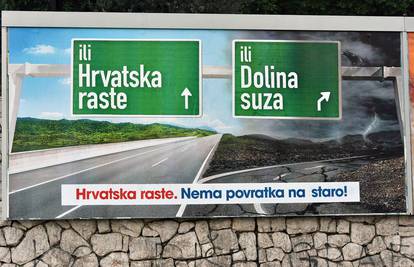 SDP-ovi plakati u Šibeniku: "Nema povratka na staro..."