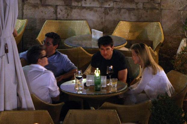 ARHIVA - 2012. Hvar: Ameri?ki glumac Tom Cruise s prijateljima došao na odmor u Hrvatsku