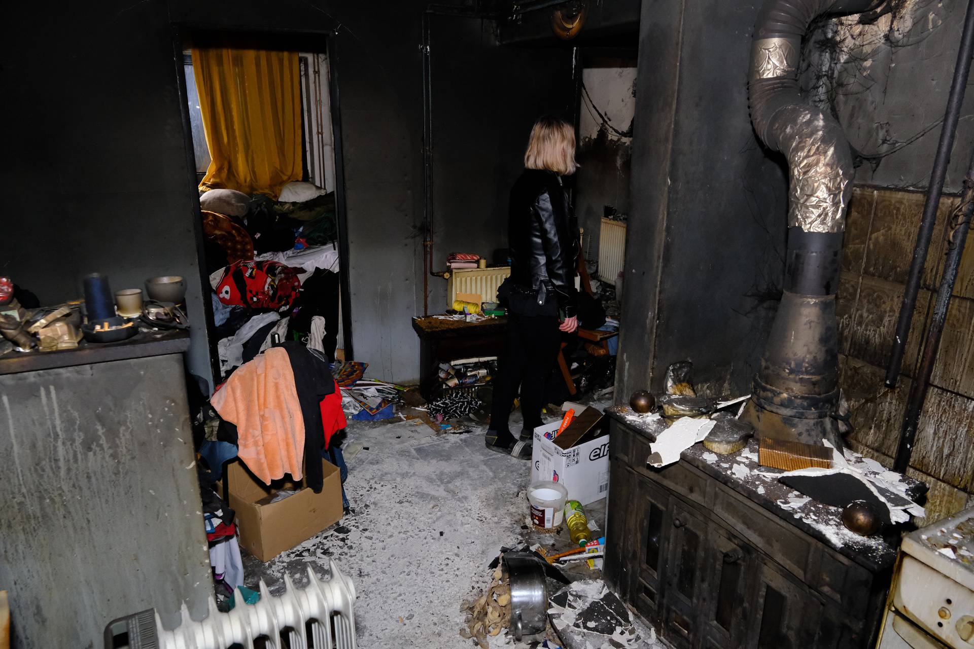 Kuća im je prvo sasvim razorena u potresu, sad je izgorjela: 'Krik nas je probudio usred noći...'