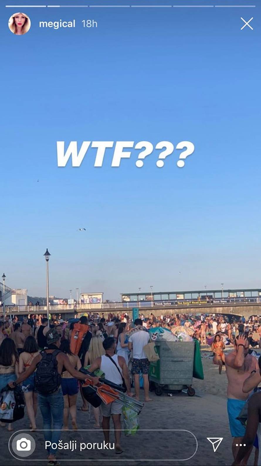 Hrvatska blogerica šokirana na spornoj britanskoj plaži: 'Užas'