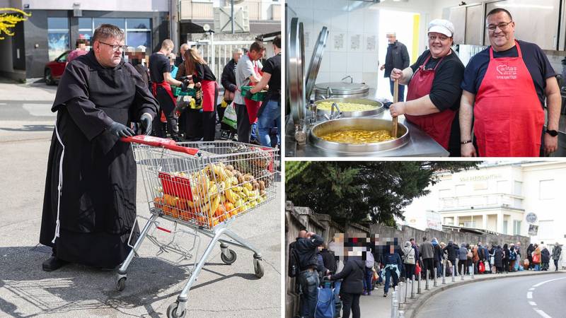 Sve duži redovi u pučkoj kuhinji: 'Naša volonterka se rasplakala kad je vidjela svog profesora'