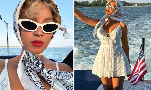 I na jahtu ide sređena! Beyonce pokazala svoje obline u haljinici