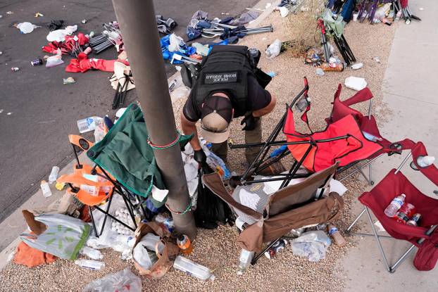 Memorial service for slain conservative commentator Kirk in Glendale