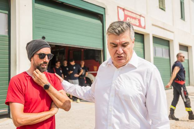 Zoran Milanović obišao je oporaženo područje okolice Omiša