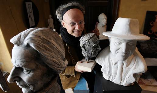 Danju je kipar, a no&cacute;u bubnjar! Boris Leiner: 'Volim portrete jer je upravo na licu ispisan &zcaron;ivot'