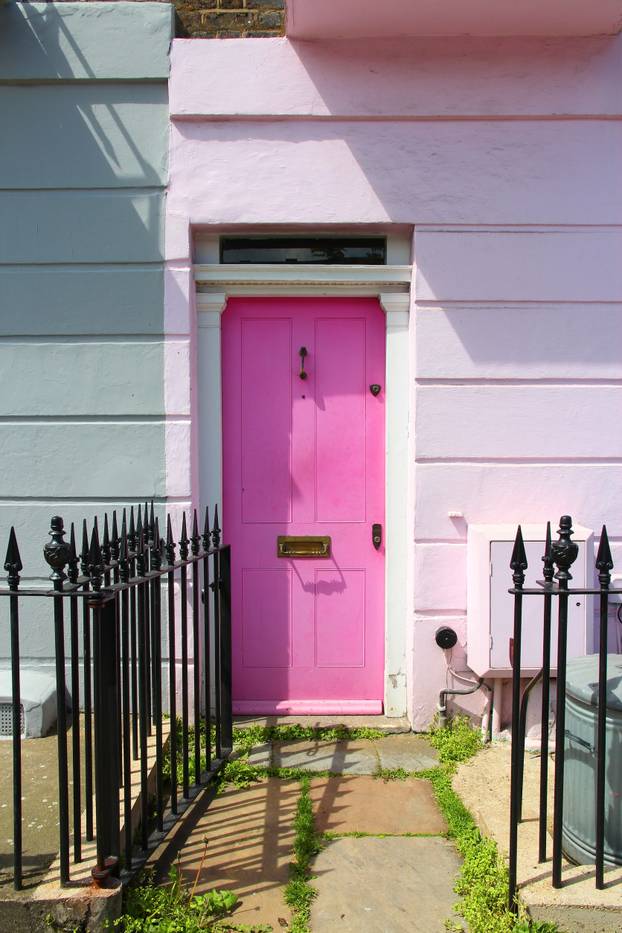 Camden Town architecture in London UK