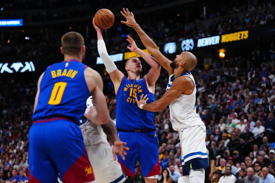 NBA: Playoffs-Minnesota Timberwolves at Denver Nuggets
