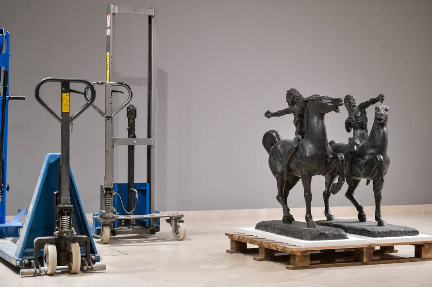 Zagreb: Pripremanje postava velike retrospektive Ivana Meštrovića