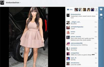 Kim i Zoe Saldana odjenule su istu haljinu: Kojoj bolje stoji?