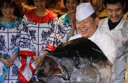 U Japanu prodali tunu od 269 kg  za čak 4,3 milijuna kuna 