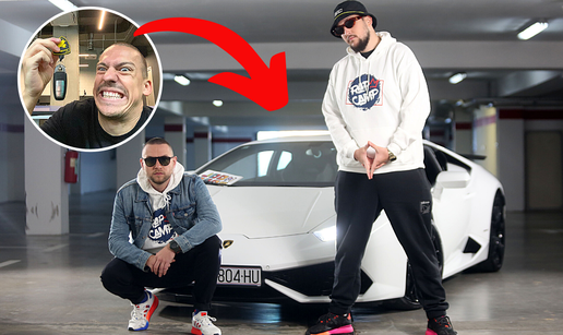 Baka Prase nije štedio: Ekipi poslao Lamborghini od 230.000 eura za snimanje Rap Campa