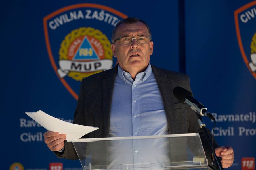 Zagreb: Konferencija za medije Stožera civilne zaštite Republike Hrvatske