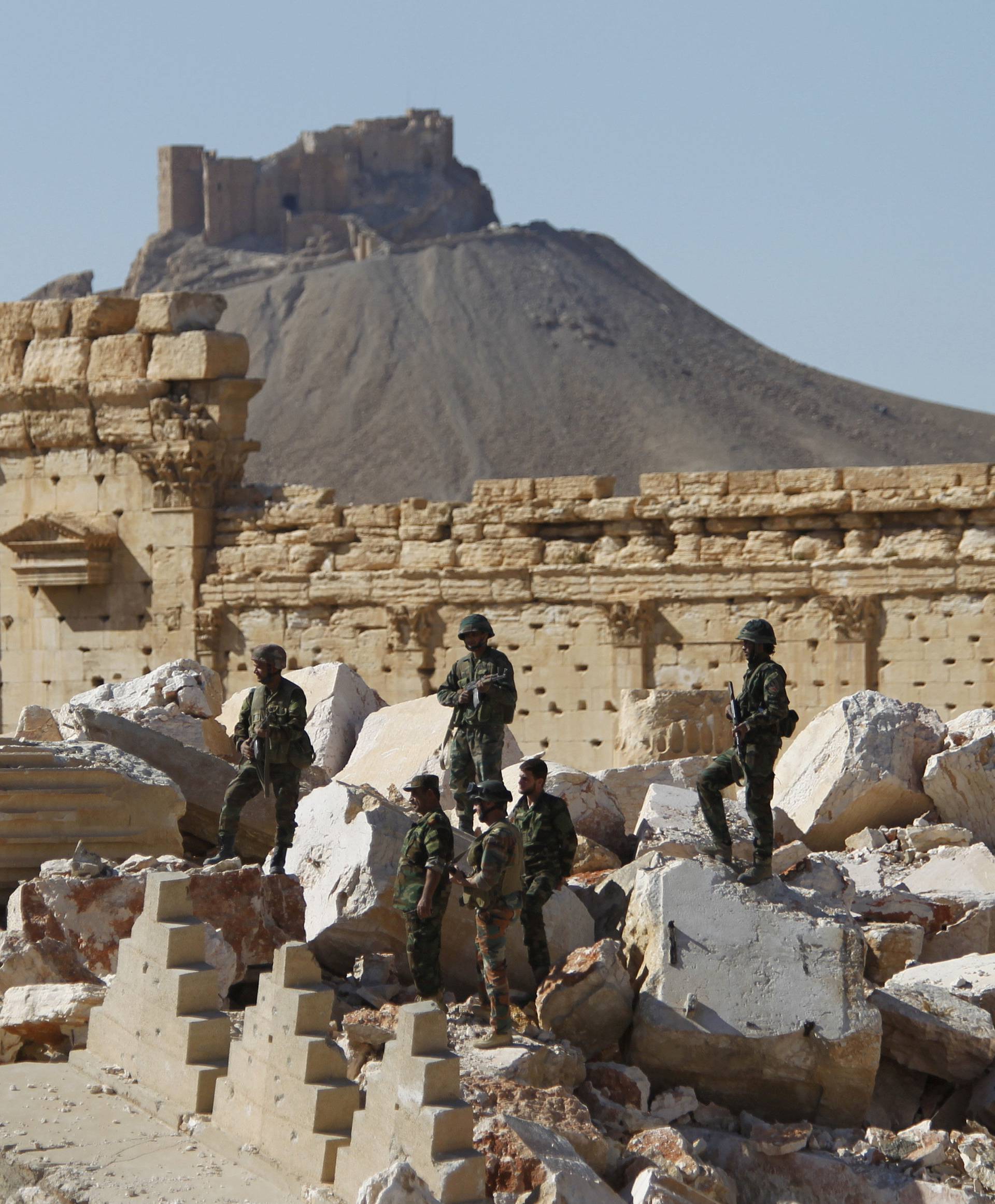 FILE PHOTO: Islamic State driven out of Syria's ancient Palmyra