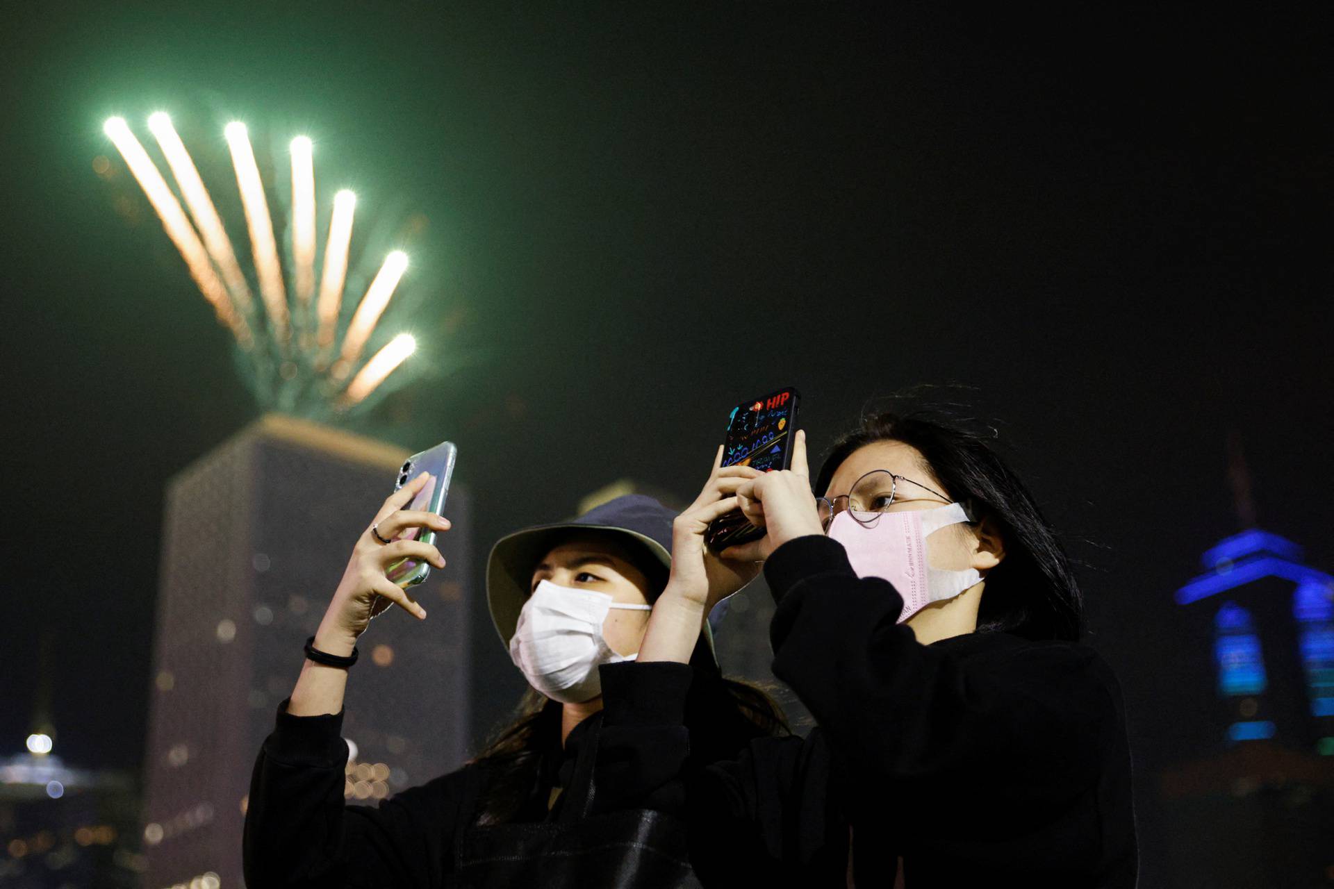 New Year celebrations in Hong Kong