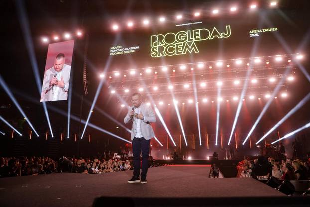 Zagreb: U Areni Zagreb održan koncert "Progledaj srcem"