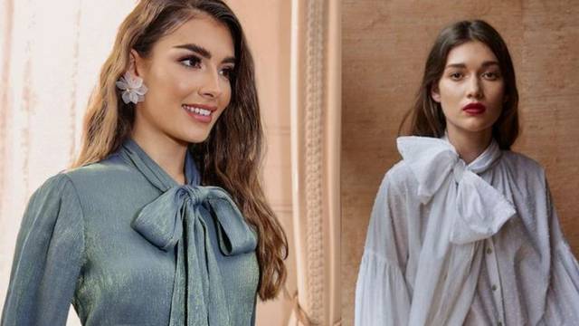Bluza s mašna-kragnom: Hit osamdesetih stilu donosi notu retro elegancije i ženstvenosti
