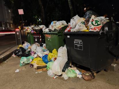 FOTO Ružna slika glavnog grada: Zagreb pretrpan smećem