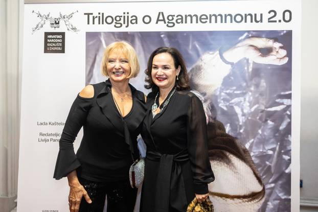 Zagreb: Poznati na premijeri predstave "Trilogija o Agamemnonu 2.0"