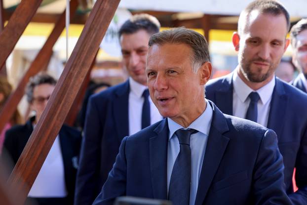 Zadar: Predsjednik Hrvatskog sabora Gordan Jandroković obišao je manifestaciju pod nazivom „Pijat na Pijaci“ 