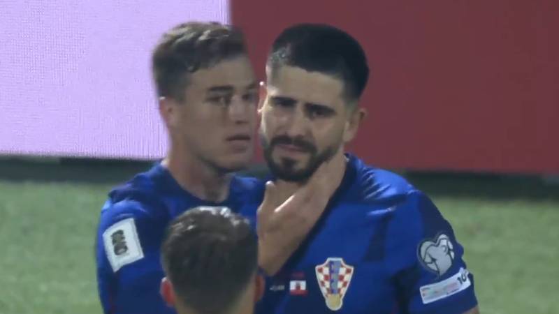 VIDEO Martin Erlić zabio prvi gol za Hrvatsku pa zaplakao