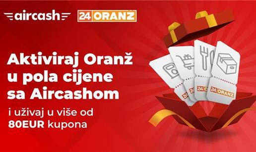 Pretvori 12EUR u više od 80EUR u besplatnim kuponima uz Aircash