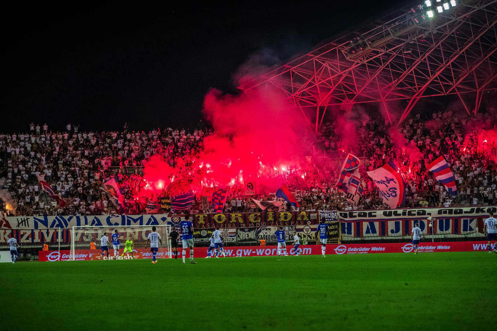 Split: Hajduk i Slaven Belupo  igraju 4. kolo Prve HNL 