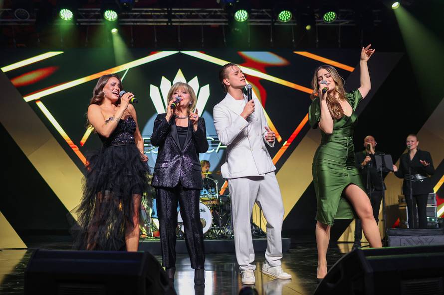 Zagreb: Cesarica gala party u Laubi na kojoj su dodijeljene glazbene nagrade Cesarica